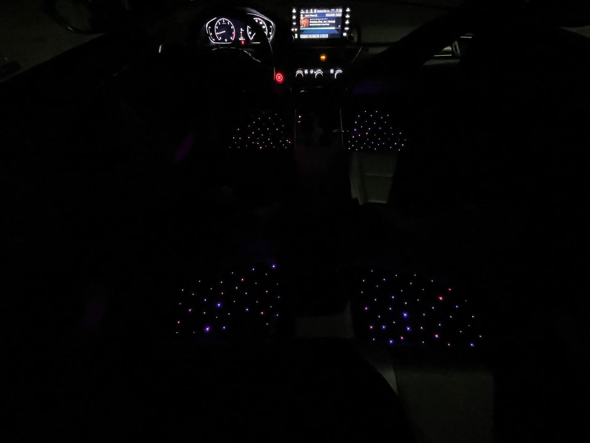 Starlight Fiber Optic Car Floor Mats